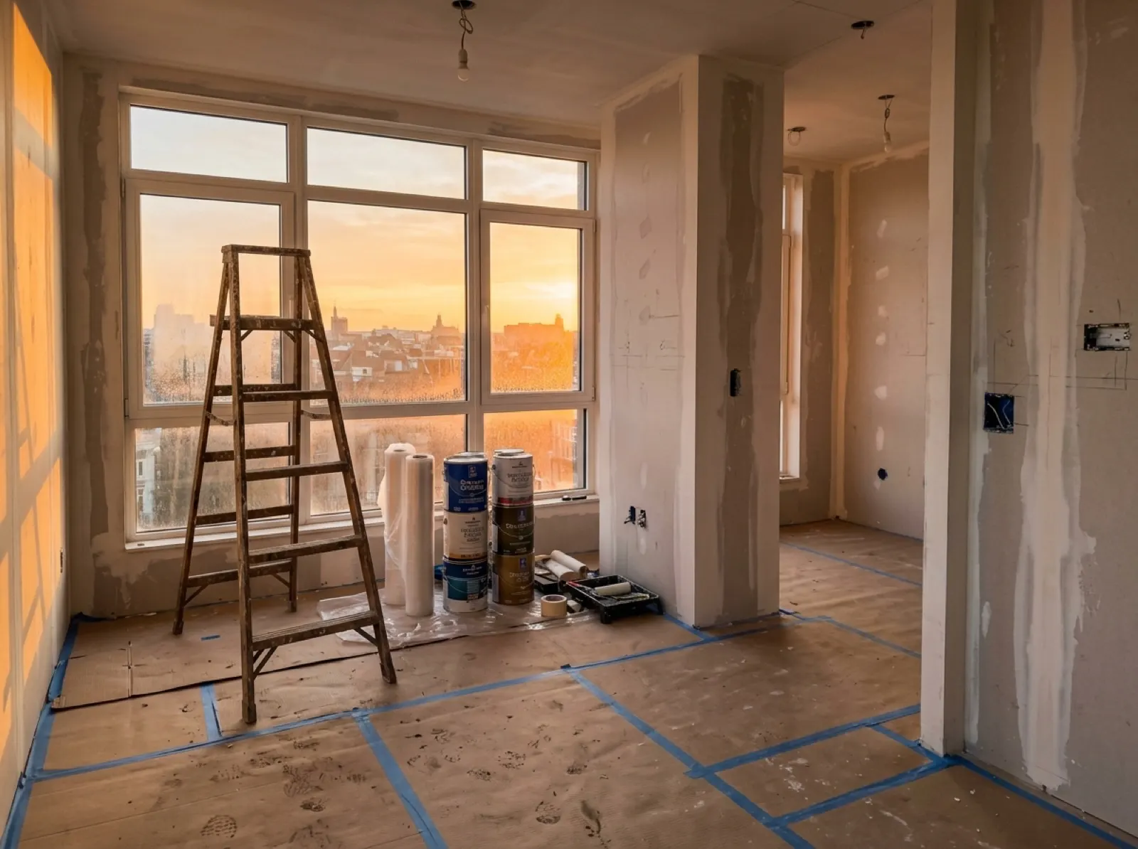 Reforma geral de imóveis e retrofit